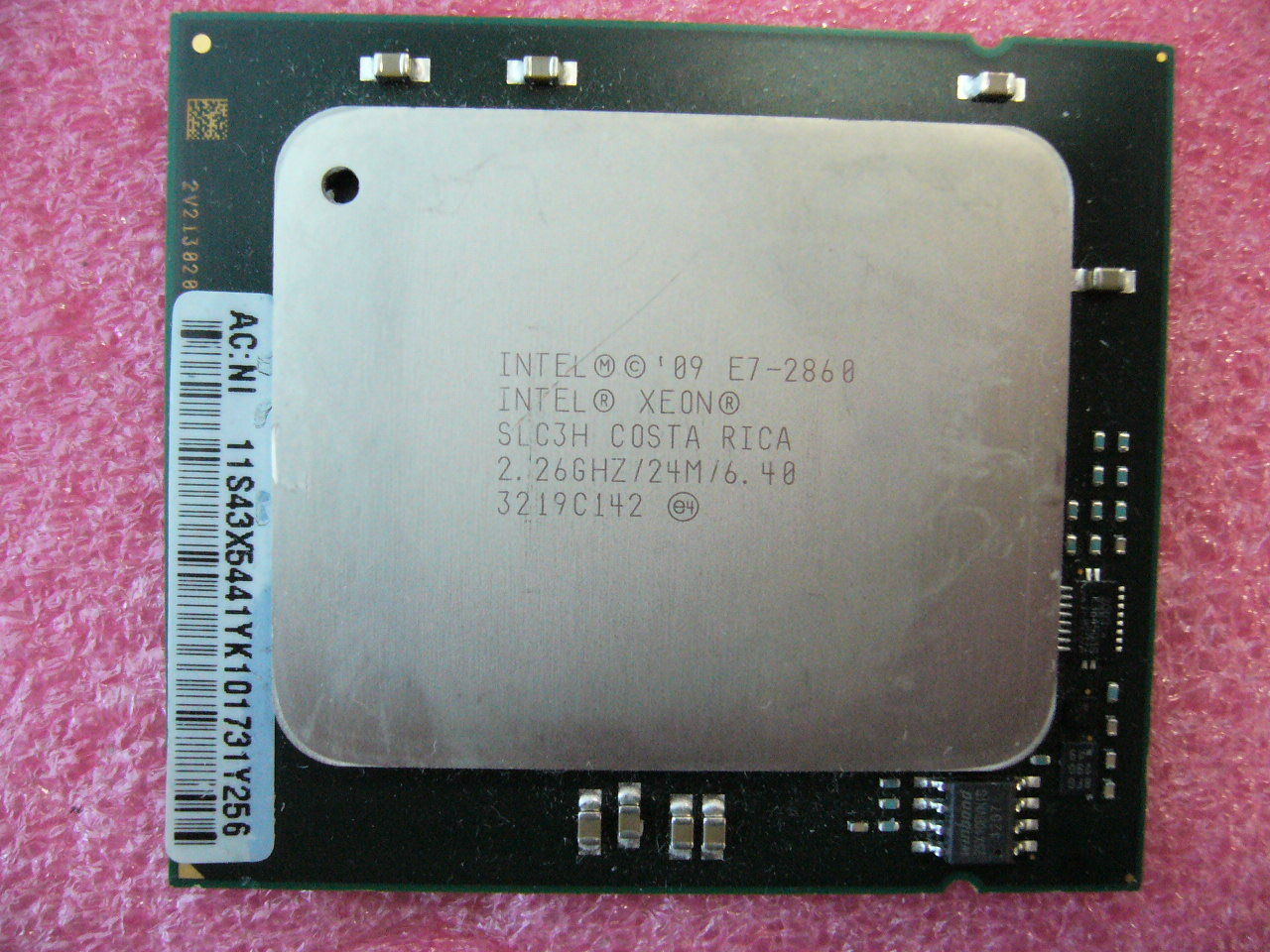 QTY 1x INTEL Ten-Core CPU E7-2860 2.26GHZ/24MB LGA1567 SLC3H