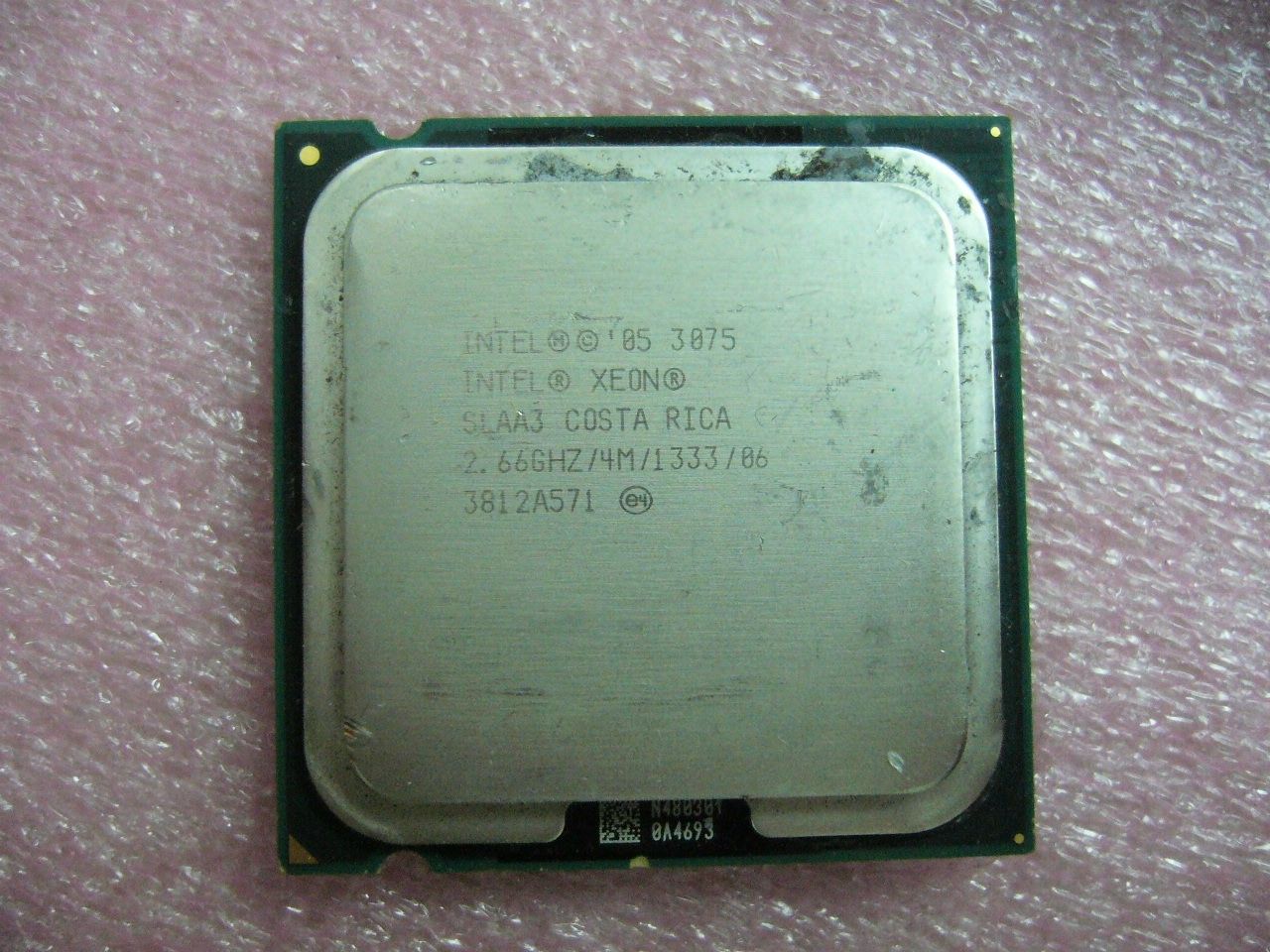 INTEL Dual Cores Xeon 3075 CPU 2.66GHz 4MB/1333Mhz LGA775 SLAA3