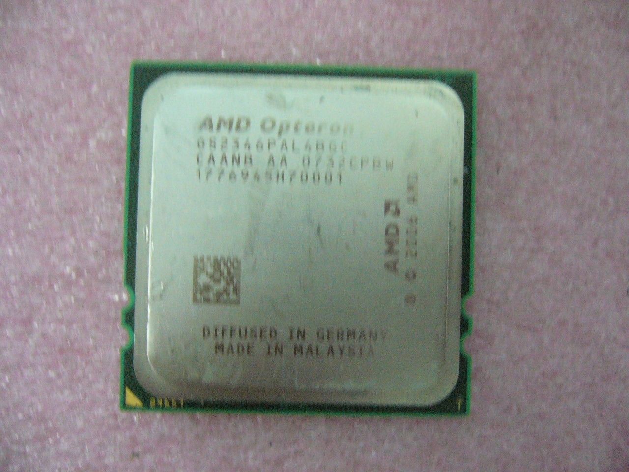 QTY 1x AMD Opteron 2346 HE 1.8 GHz Quad-Core (OS2346PAL4BGC) CPU Socket F 1207