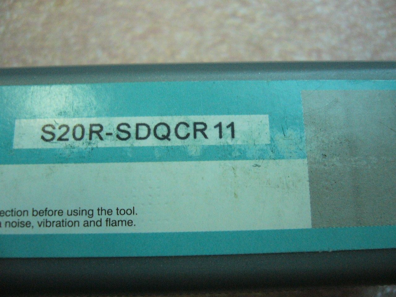 Boring Toolholder S20R-SDQCR11 for inserts DCMT11T3.. DCMT32.5.. - zum Schließen ins Bild klicken