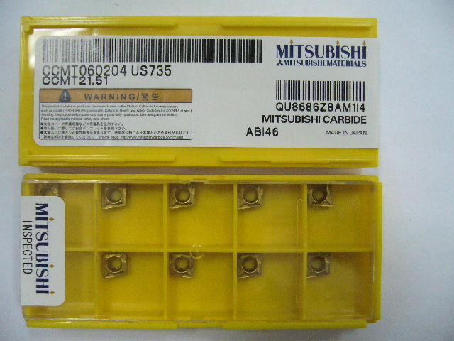 QTY 80x Mitsubishi CCMT21.51 CCMT060204 US735 NEW