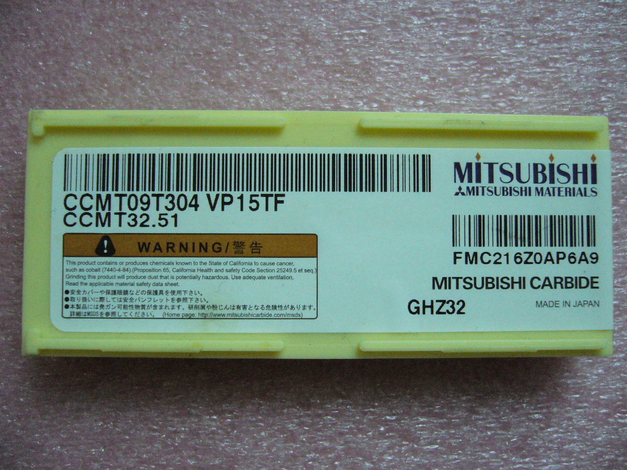 QTY 10x Mitsubishi CCMT32.51 CCMT09T304 VP15TF NEW