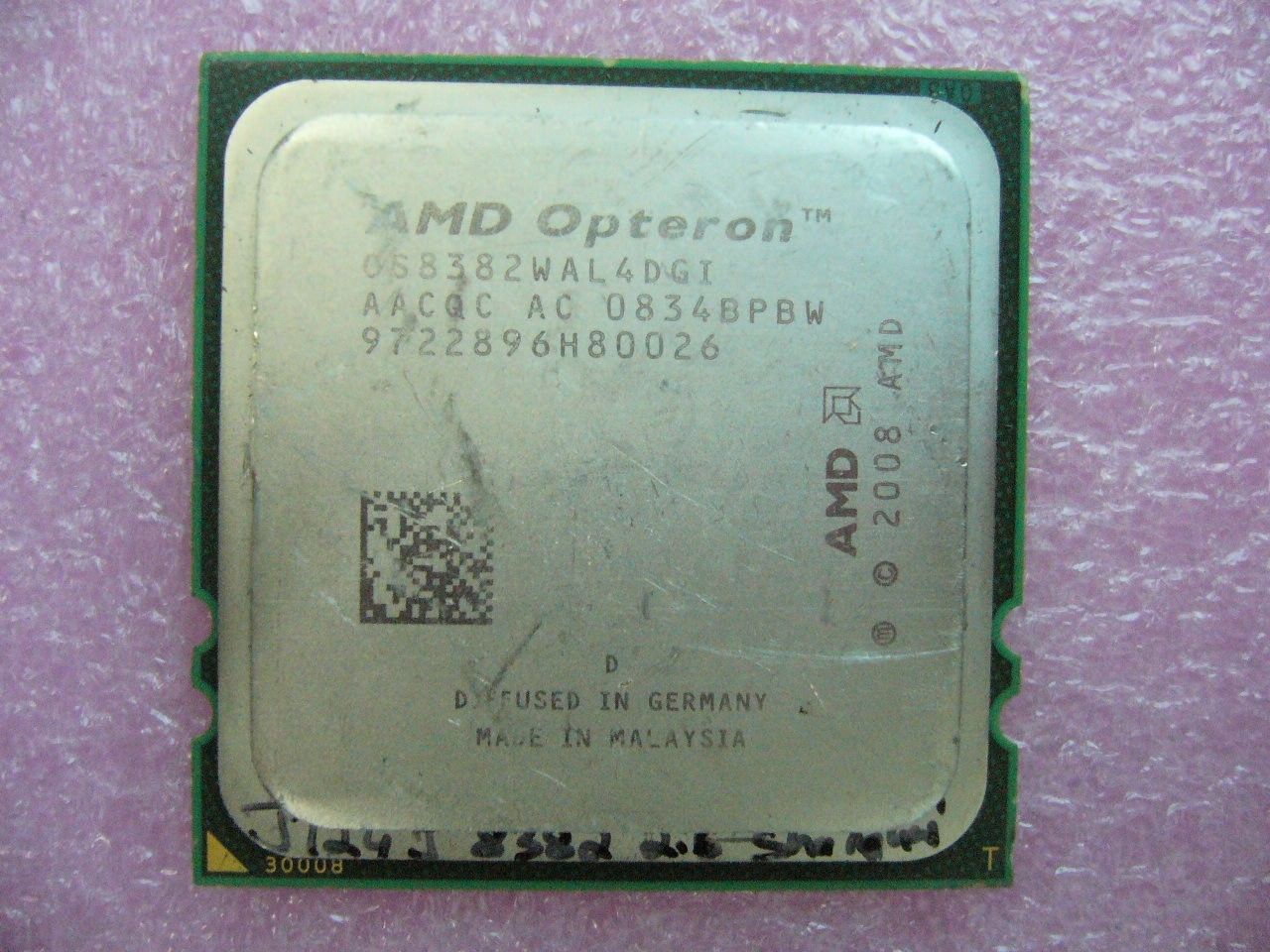 QTY 1x AMD Opteron 8382 2.6 GHz Quad-Core (OS8382WAL4DGI) CPU Socket F 1207