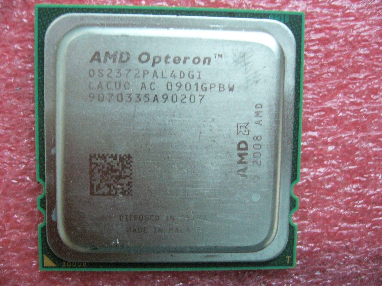 QTY 1x AMD Opteron 2372 HE 2.1 GHz Quad-Core OS2372PAL4DGI CPU Socket F 1207