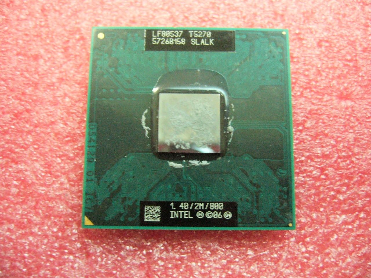 QTY 1x INTEL Core 2 Duo T5270 1.4 GHz/2M/800Mhz Processor for Laptop SLALK