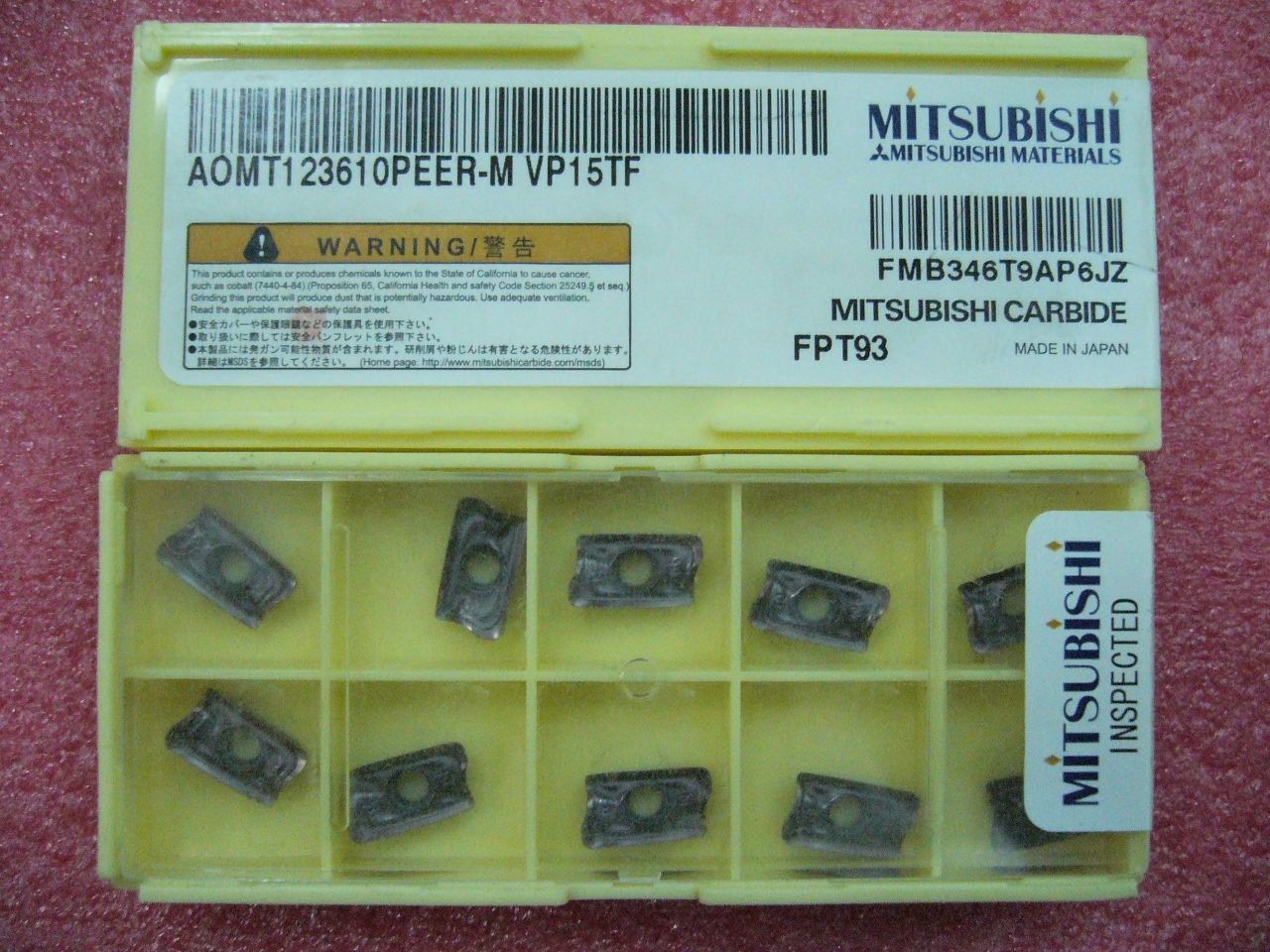 QTY 10x Mitsubishi AOMT123610PEER-M VP15TF NEW
