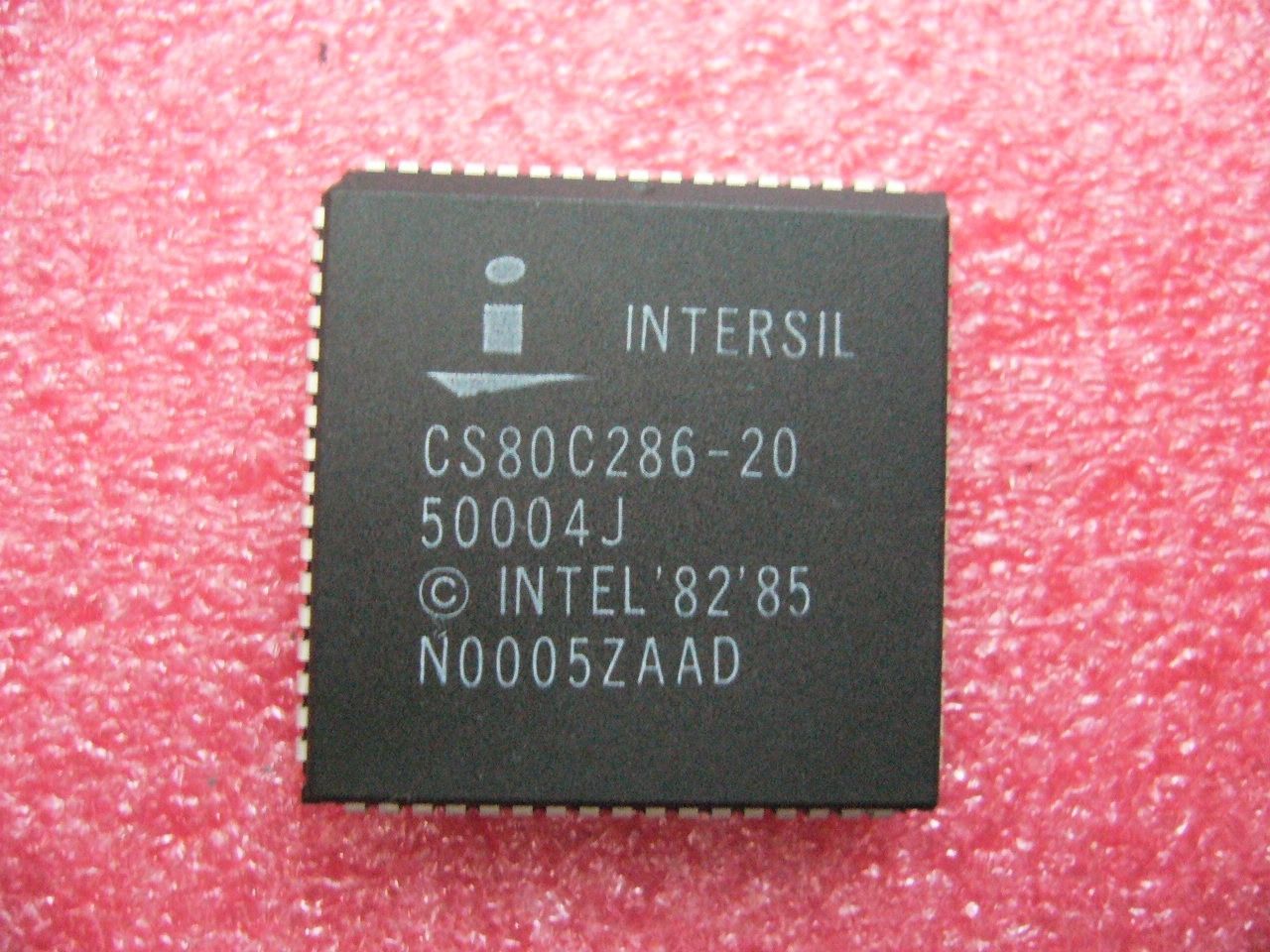 QTY 1x Vintage Intersil 80C286 CPU CS80C286-20