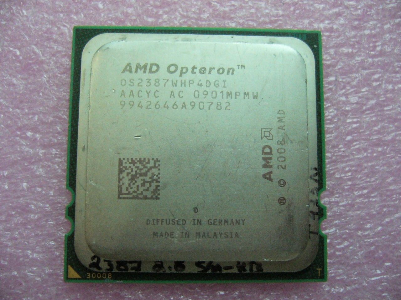 QTY 1x AMD Opteron 2387 2.8 GHz Quad-Core (OS2387WHP4DGI) CPU Socket F 1207