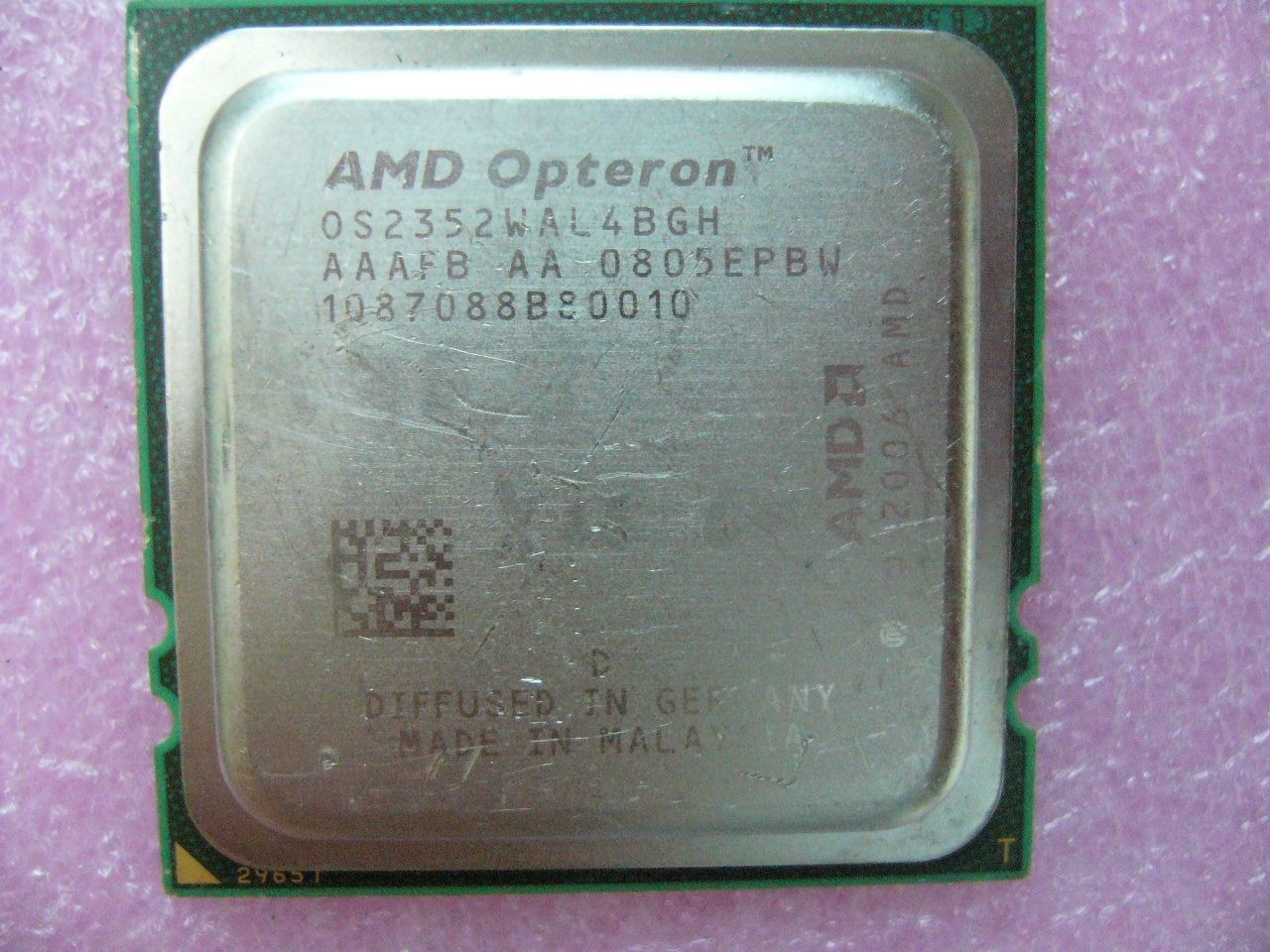 QTY 1x AMD Opteron 2352 2.1 GHz Quad-Core (OS2352WAL4BGH CPU Socket F 1207
