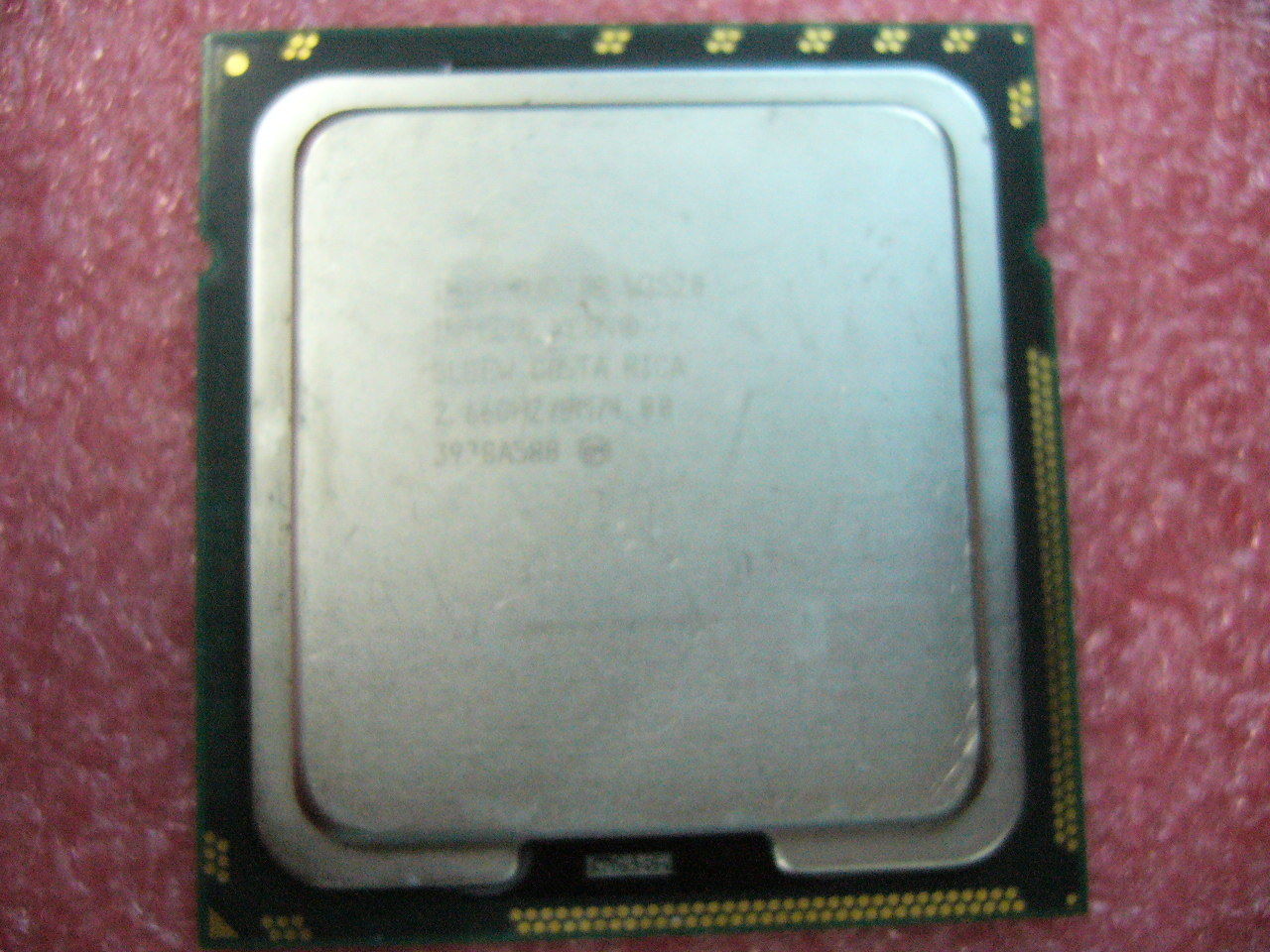 QTY 1x INTEL Quad-Cores CPU W3520 2.66GHZ/8MB 4.8GT/s QPI LGA1366 SLBEW - Click Image to Close
