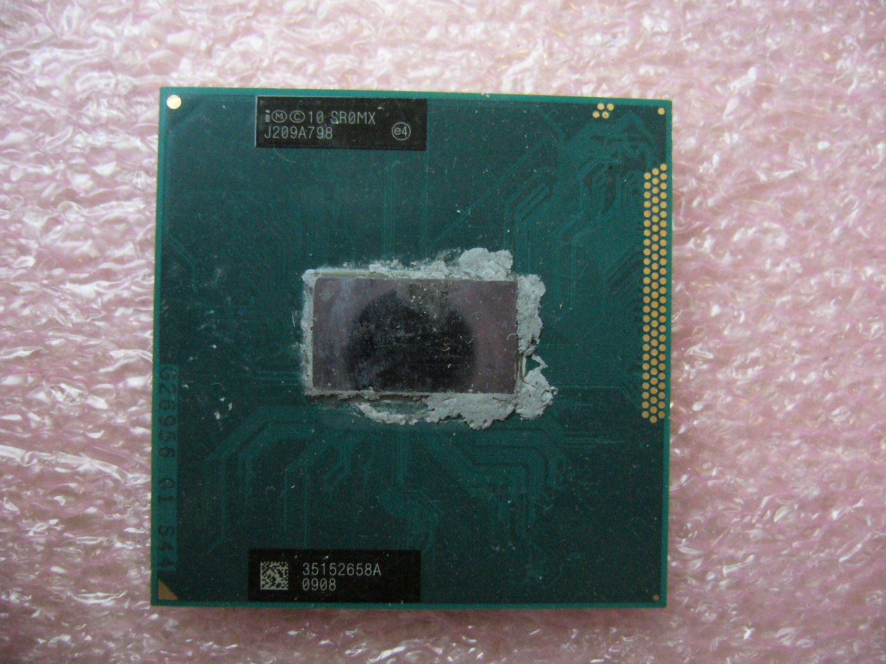 QTY 1x Intel CPU i5-3320M Dual-Core 2.6 Ghz PGA988 SR0MX Socket G2 NOT WORKING - Click Image to Close
