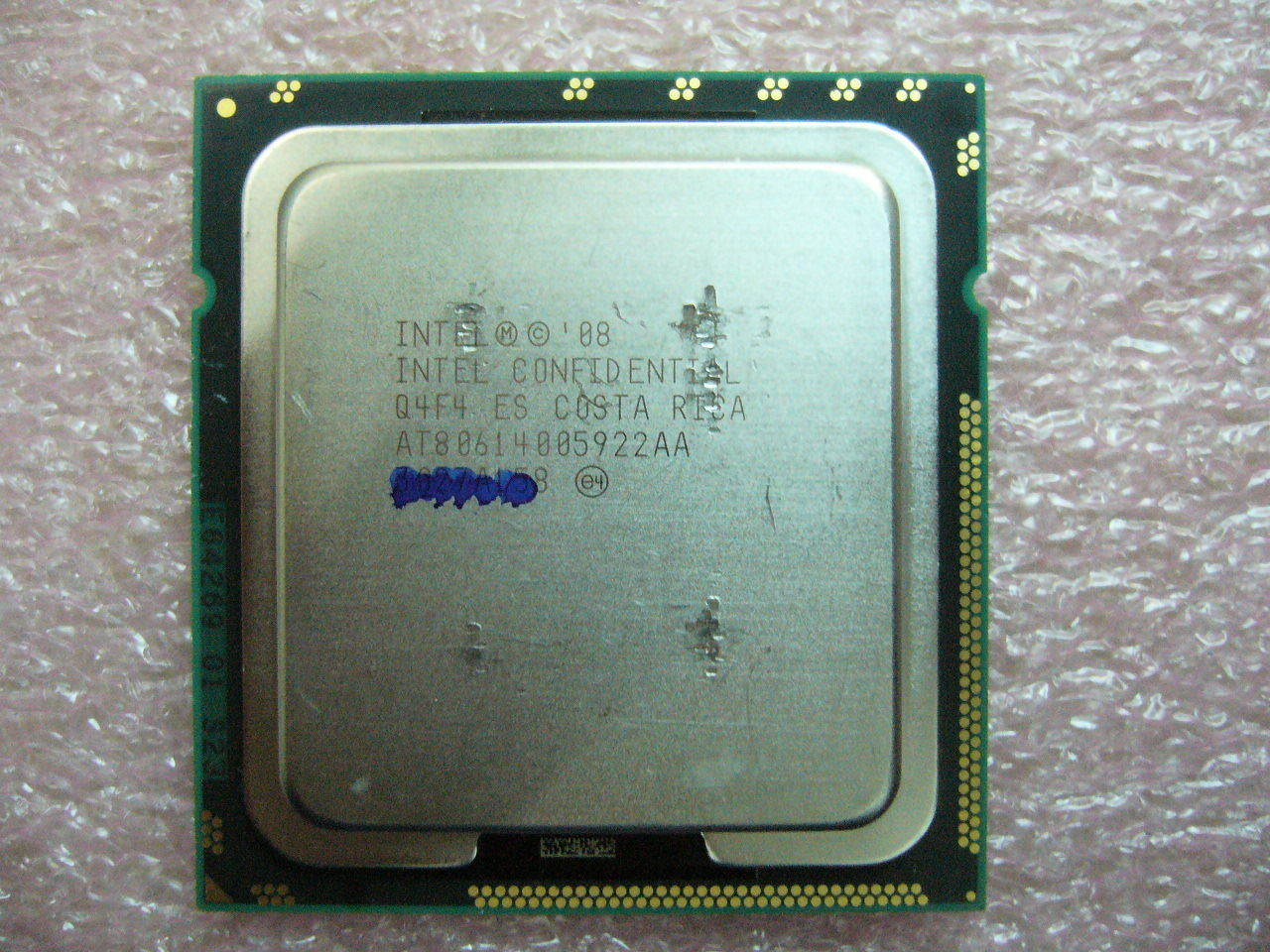 QTY 1x INTEL Quad-Cores Xeon ES CPU X5672 3.2GHZ/12MB LGA1366 Q4F4