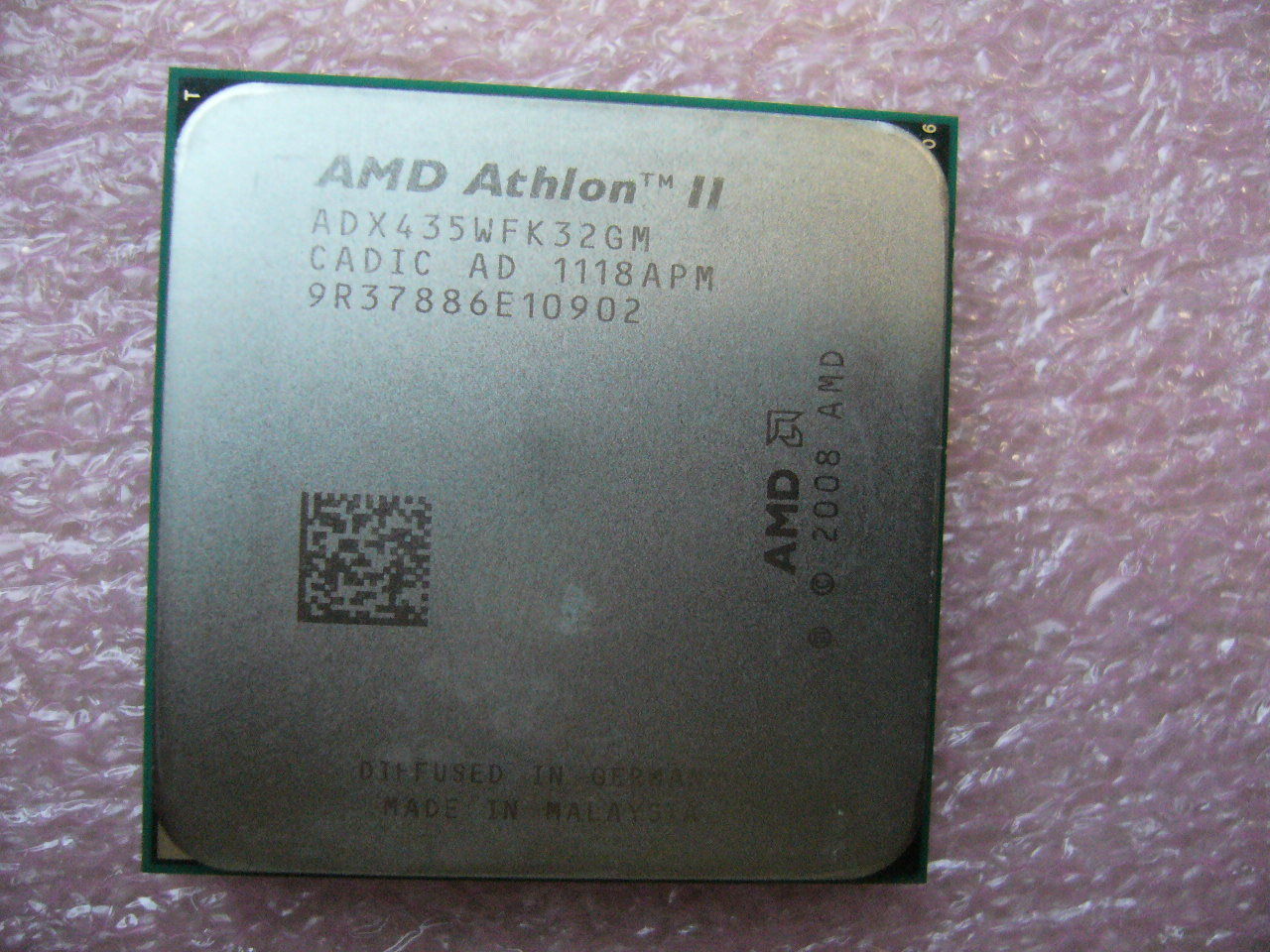 QTY 1x AMD Athlon II X3 435 2.9 GHz Triple-Core (ADX435WFK32GM) CPU AM3 938-Pin