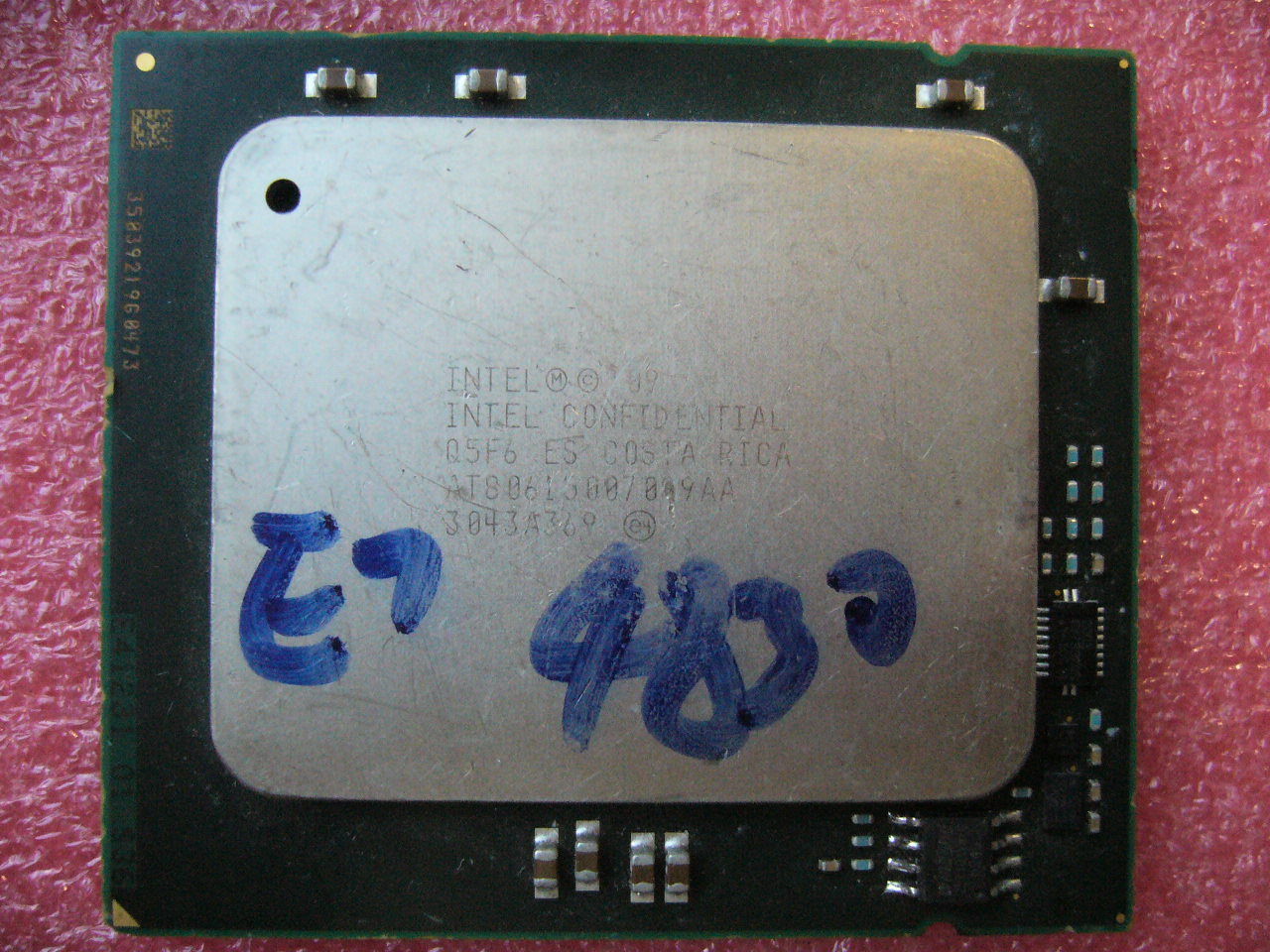 QTY 1x INTEL 8-Cores ES CPU E7-4830 2.13GHZ/24MB LGA1567 for HP/Dell/IBM server