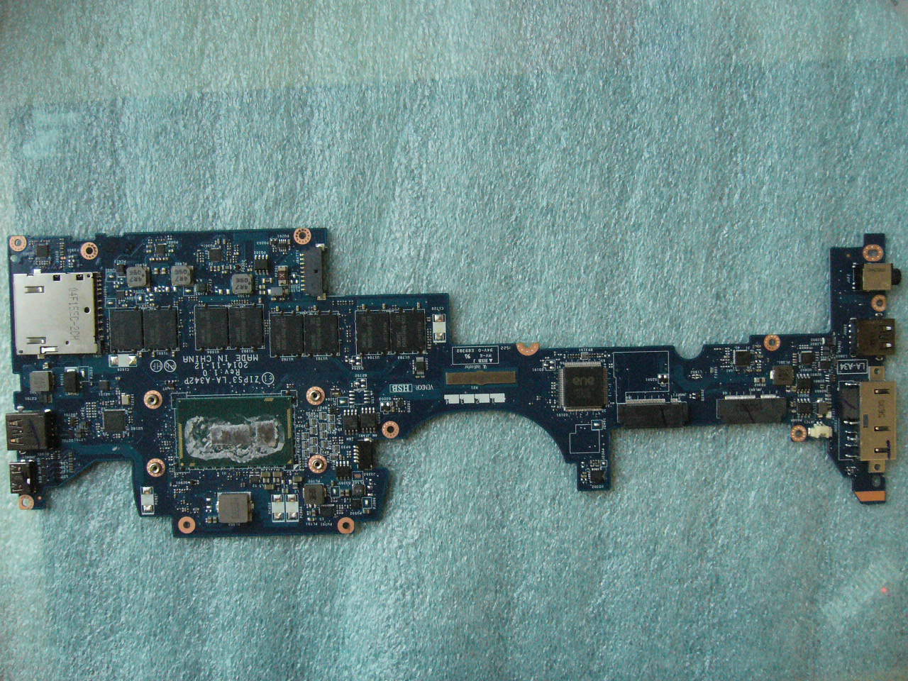 1x Lenovo Thinkpad Yoga 12 laptop motherboard i7-5500U 8GB LA-A342P ZIPS3