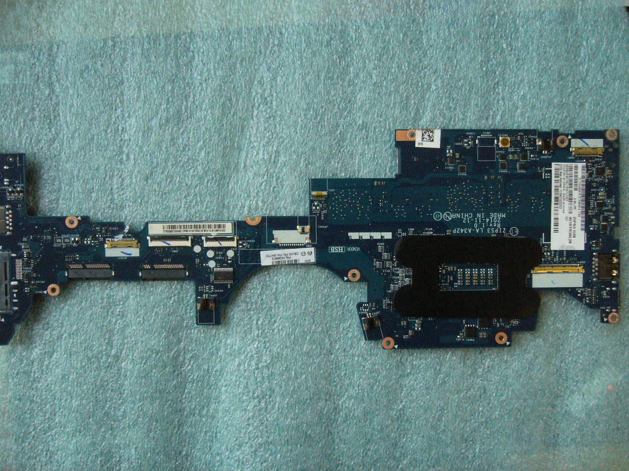 1x Lenovo Thinkpad Yoga 12 laptop motherboard i7-5500U 8GB LA-A342P ZIPS3 - Click Image to Close