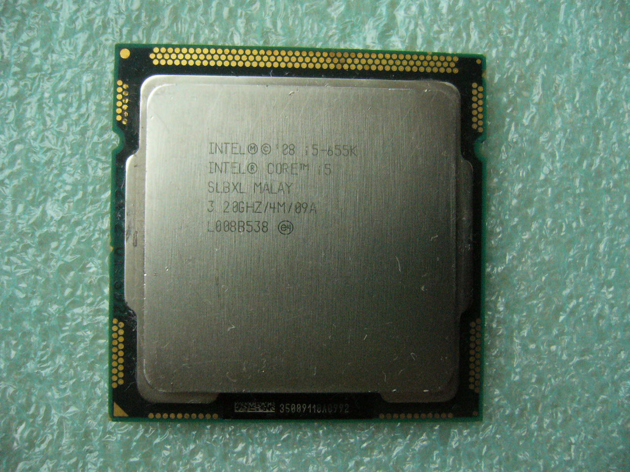 QTY 1x INTEL Core i5 Dual Core CPU i5-655K 3.20GHZ/4MB LGA1156 SLBXL - zum Schließen ins Bild klicken