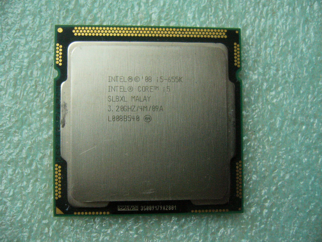 QTY 1x INTEL Core i5 Dual Core CPU i5-655K 3.20GHZ/4MB LGA1156 SLBXL - zum Schließen ins Bild klicken