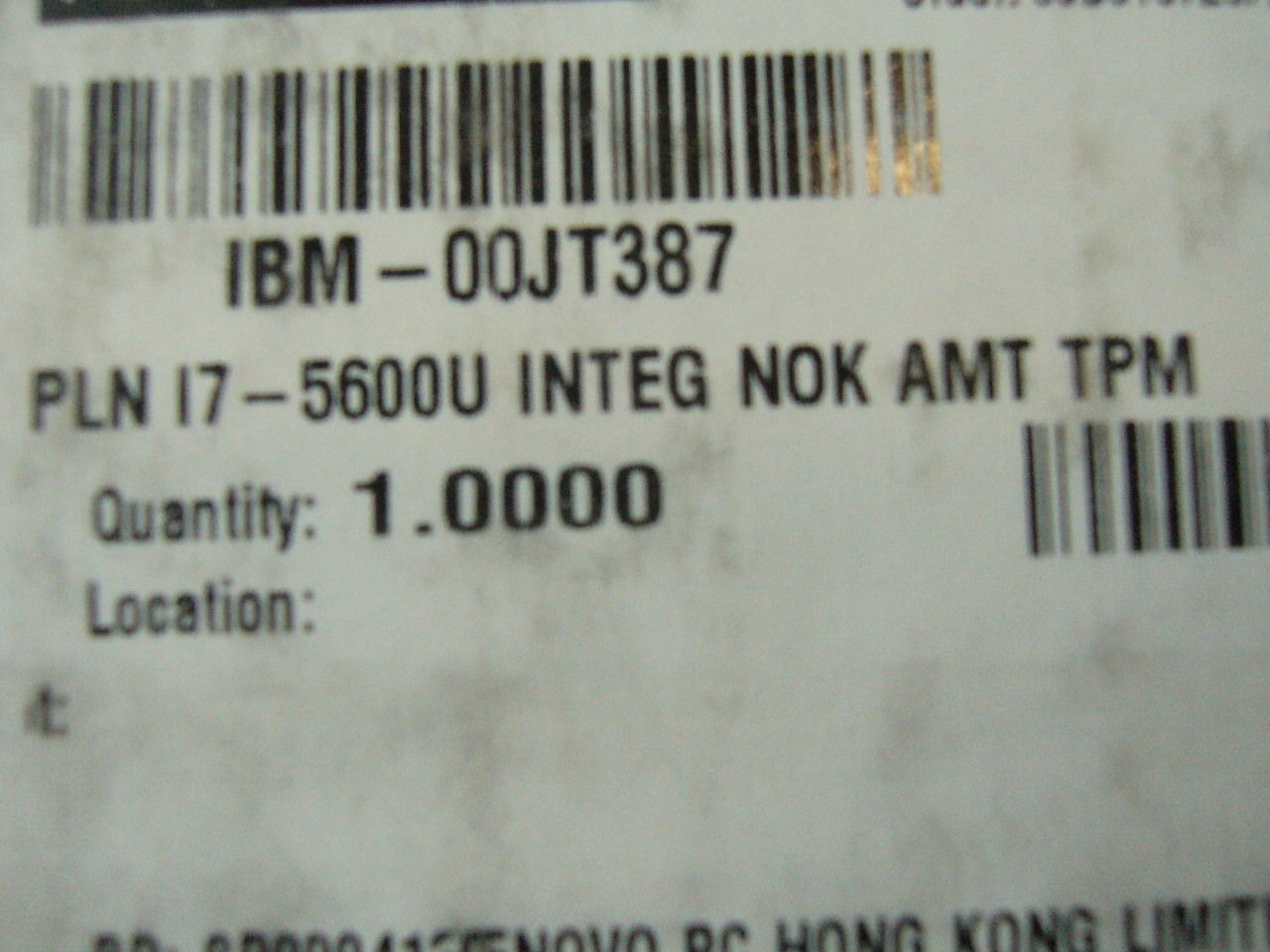 Lenovo Thinkpad T550 laptop motherboard intel i7-5600U INTEG NOK AMT TPM - zum Schließen ins Bild klicken