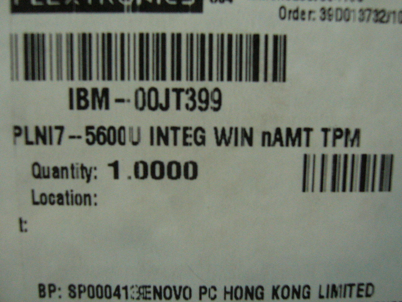QTY 1x Lenovo Thinkpad T550 laptop motherboard intel i7-5600U INTEG WIN nAMT TPM - zum Schließen ins Bild klicken