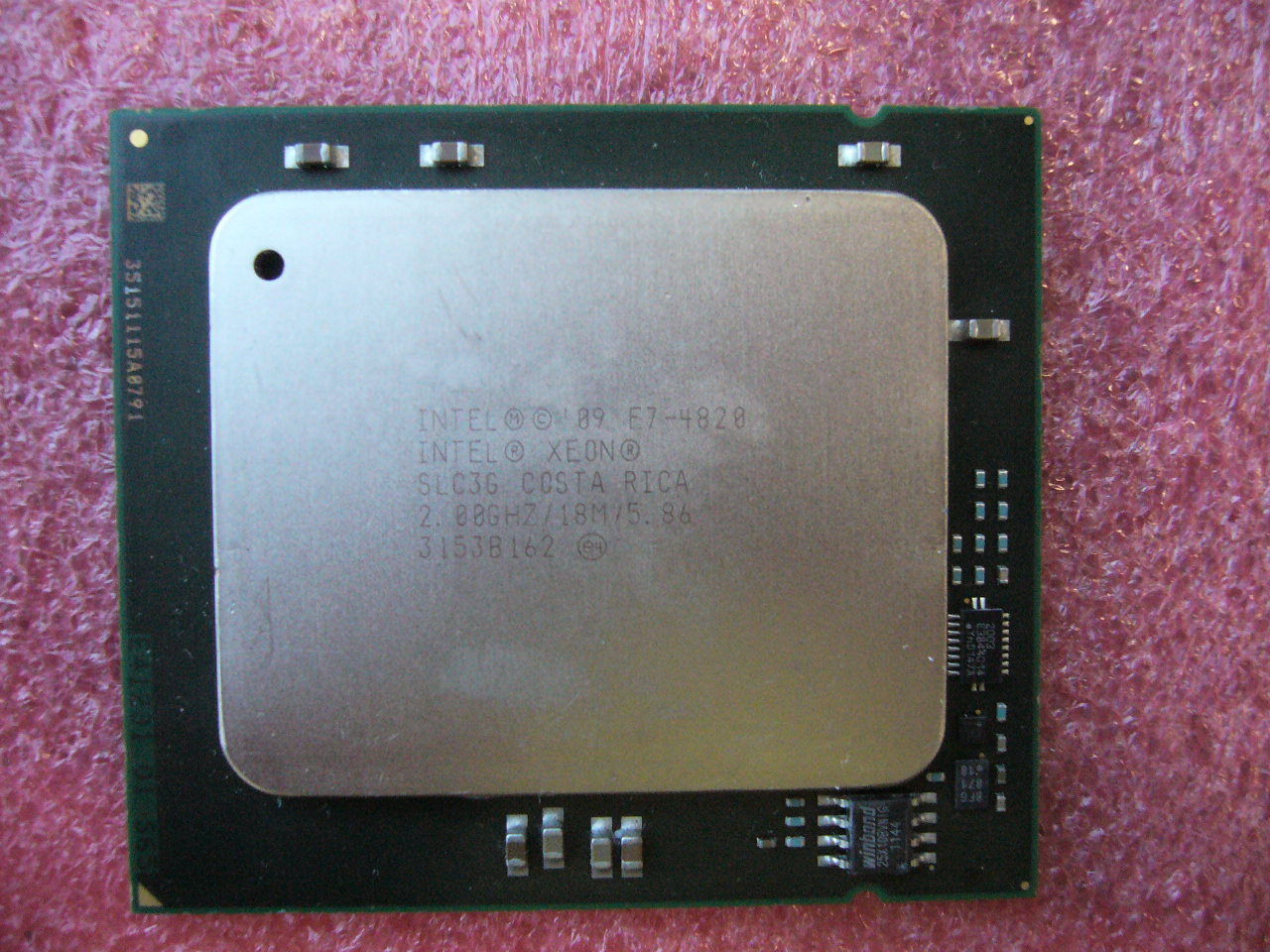 QTY 1x INTEL Eight-Cores CPU E7-4820 2.00GHZ/18MB 5.86GT/s QPI LGA1567 SLC3G - Click Image to Close