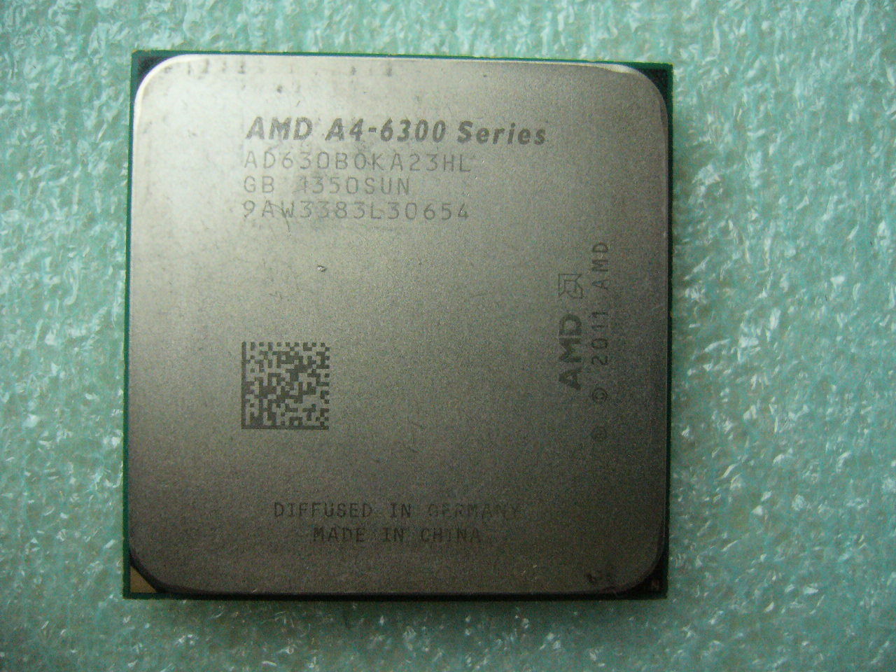 QTY 1x AMD A4-6300 B 3.7 GHz Dual-Core (AD630BOKA23HL) CPU Socket FM2
