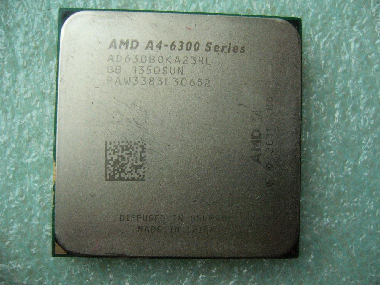 QTY 1x AMD A4-6300 B 3.7 GHz Dual-Core (AD630BOKA23HL) CPU Socket FM2 - Click Image to Close