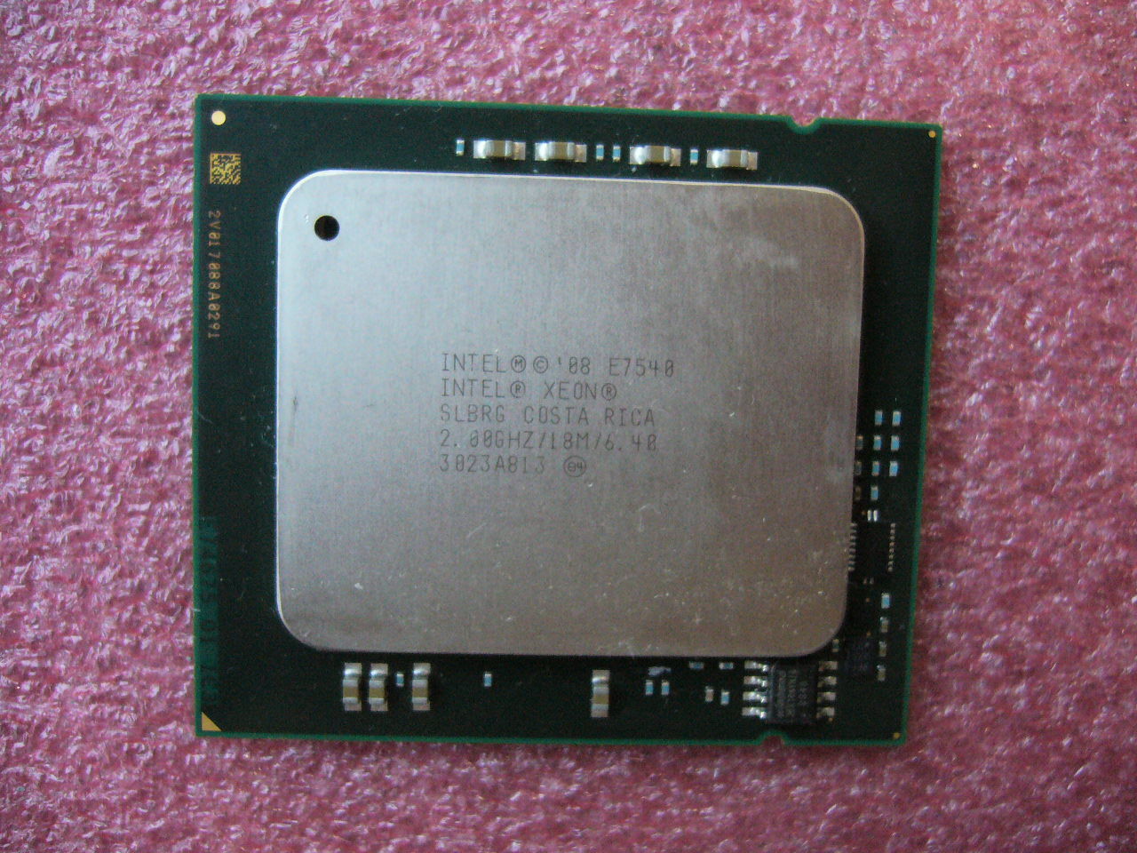 QTY 1x INTEL Six-Cores CPU E7540 2.0GHZ/18MB 6.4GT/s QPI LGA1567 SLBRG