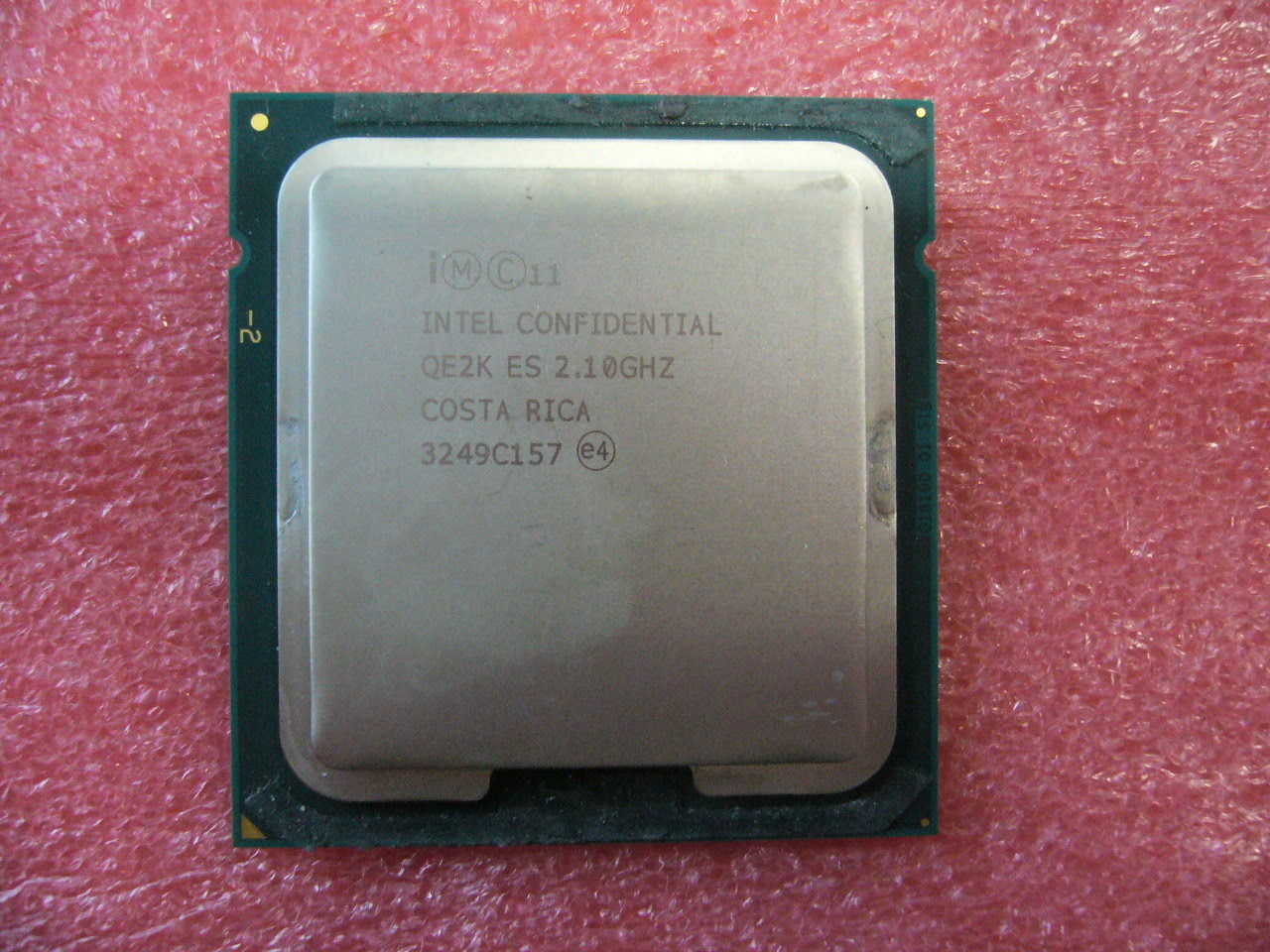QTY 1x Intel ES CPU E5-2400 V2 10-Cores 2.1Ghz turbo 2.6Ghz LGA1356 QE2K