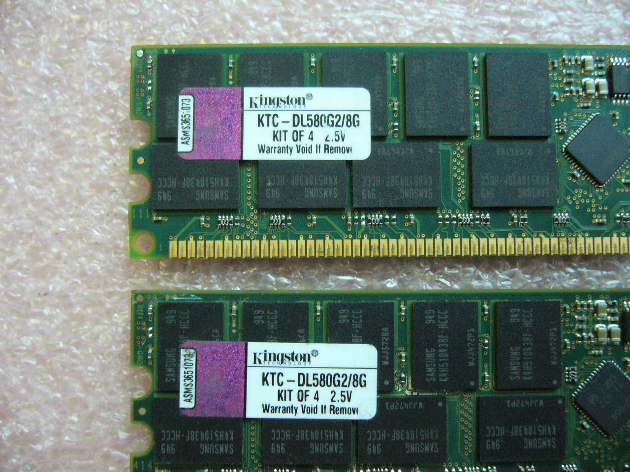 QTY 1x 2GB Module Kingston KTC-DL580G2/8G PC-1600R ECC Registered Server memory - zum Schließen ins Bild klicken