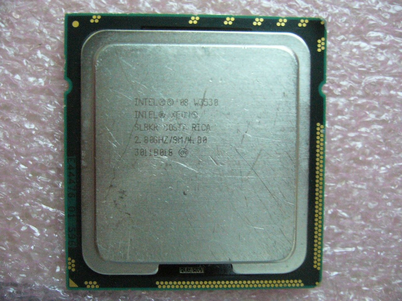 QTY 1x INTEL Quad-Cores CPU W3530 2.8GHZ/8MB 4.8GT/s QPI LGA1366 SLBKR - zum Schließen ins Bild klicken