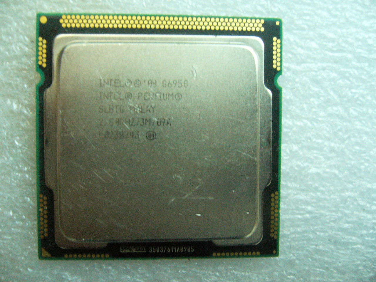 QTY 1x INTEL Pentium CPU G6950 2.8GHZ/3MB LGA1156 SLBTG SLBMS