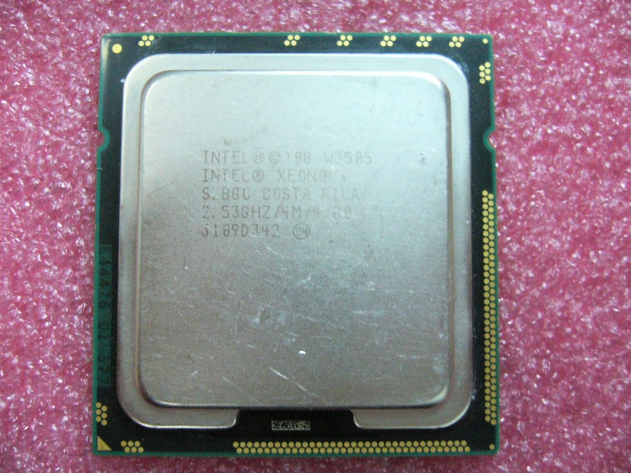 INTEL Dual-Cores CPU W3505 2.53GHZ/4MB Cache 4.8GT/s QPI LGA1366 SLBGC - Click Image to Close