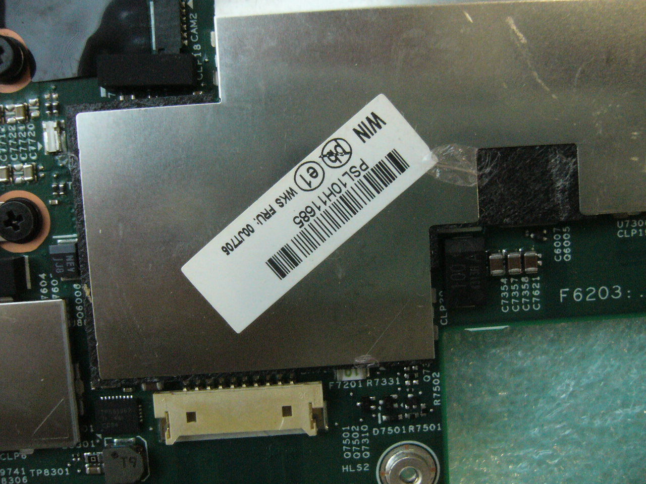 Lenovo Thinkpad Helix laptop motherboard Core M 5Y10C 4GB 00JT705 LDK-1 - zum Schließen ins Bild klicken