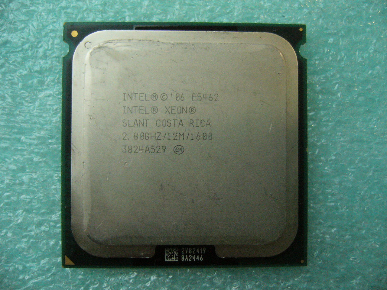QTY 1x Intel Xeon CPU Quad Core E5462 2.8Ghz/12MB/1600Mhz LGA771 SLANT - zum Schließen ins Bild klicken