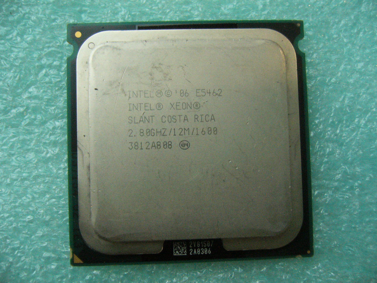 QTY 1x Intel Xeon CPU Quad Core E5462 2.8Ghz/12MB/1600Mhz LGA771 SLANT - zum Schließen ins Bild klicken
