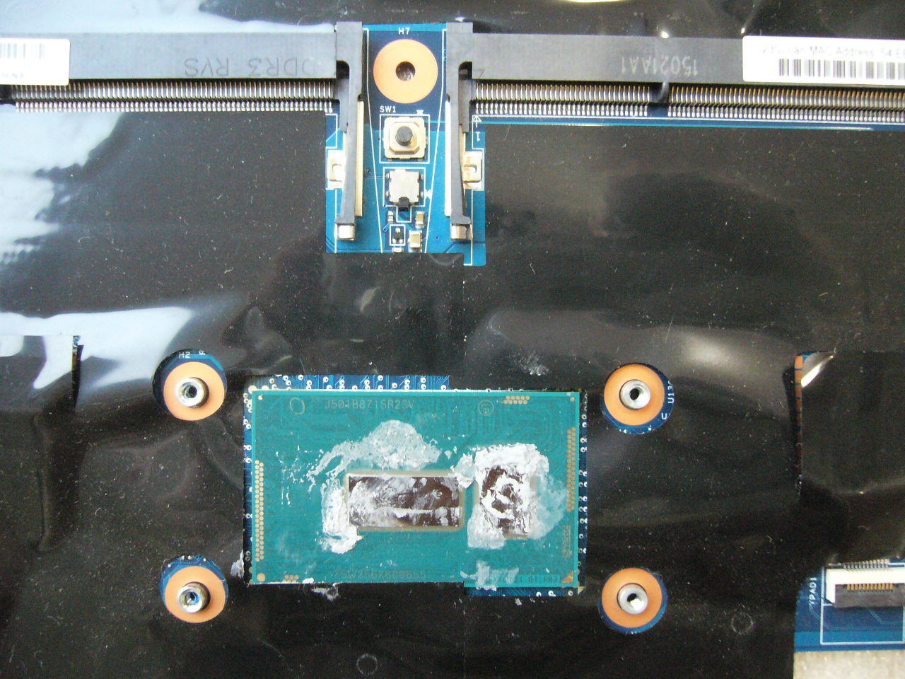 QTY 1x Lenovo Thinkpad W550S laptop motherboard intel i7-5600U nvidia K620M - Click Image to Close