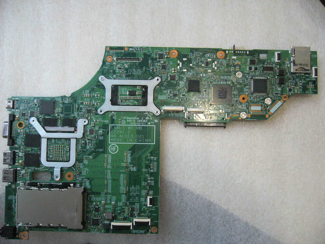 QTY 1x Lenovo Thinkpad W540 laptop motherboard 04X5293 - Click Image to Close