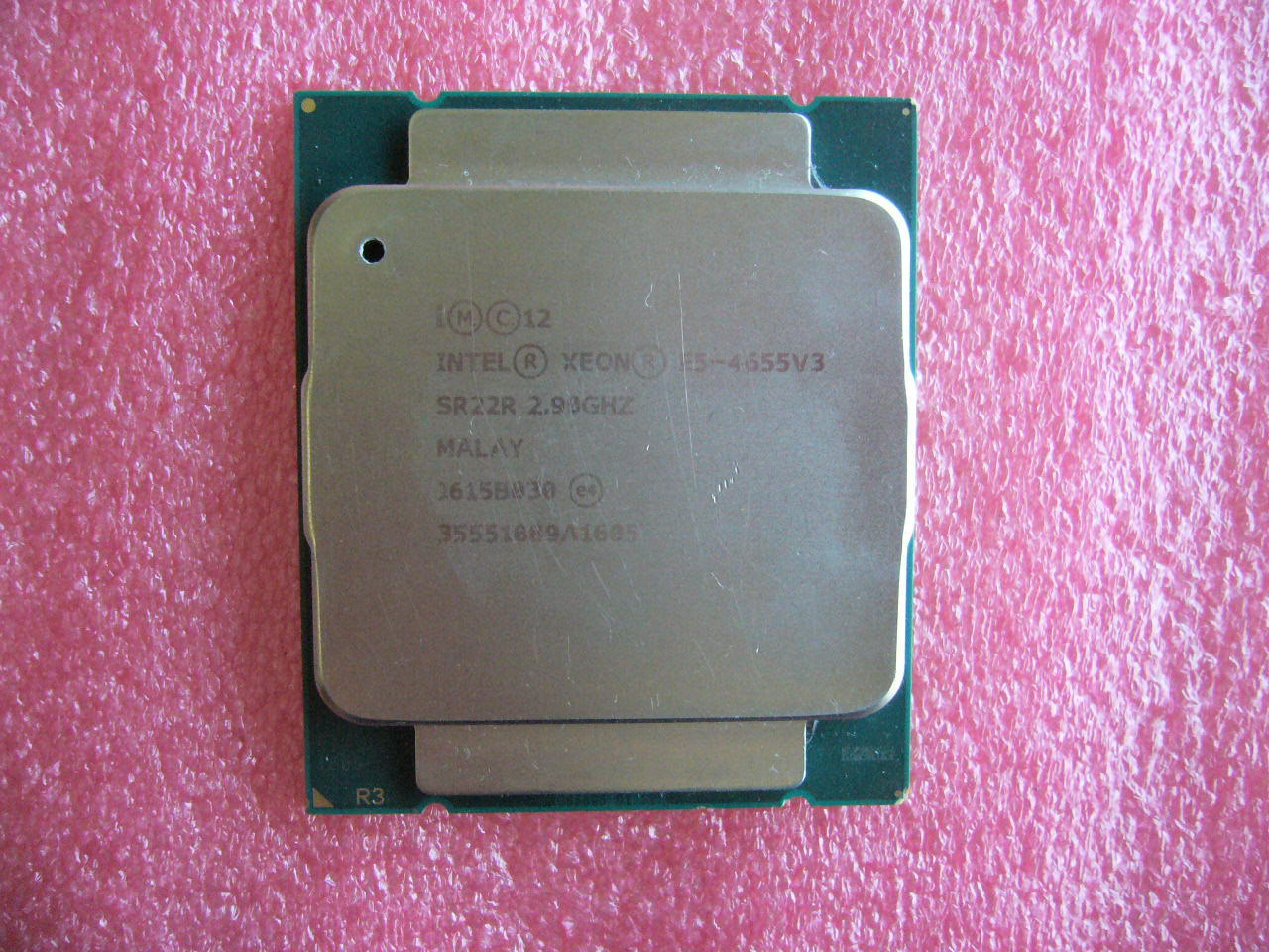 QTY 1x Intel Xeon E5-4655 V3 CPU 6-Cores 2.9 Ghz 20MB Cache LGA2011-3 SR22R