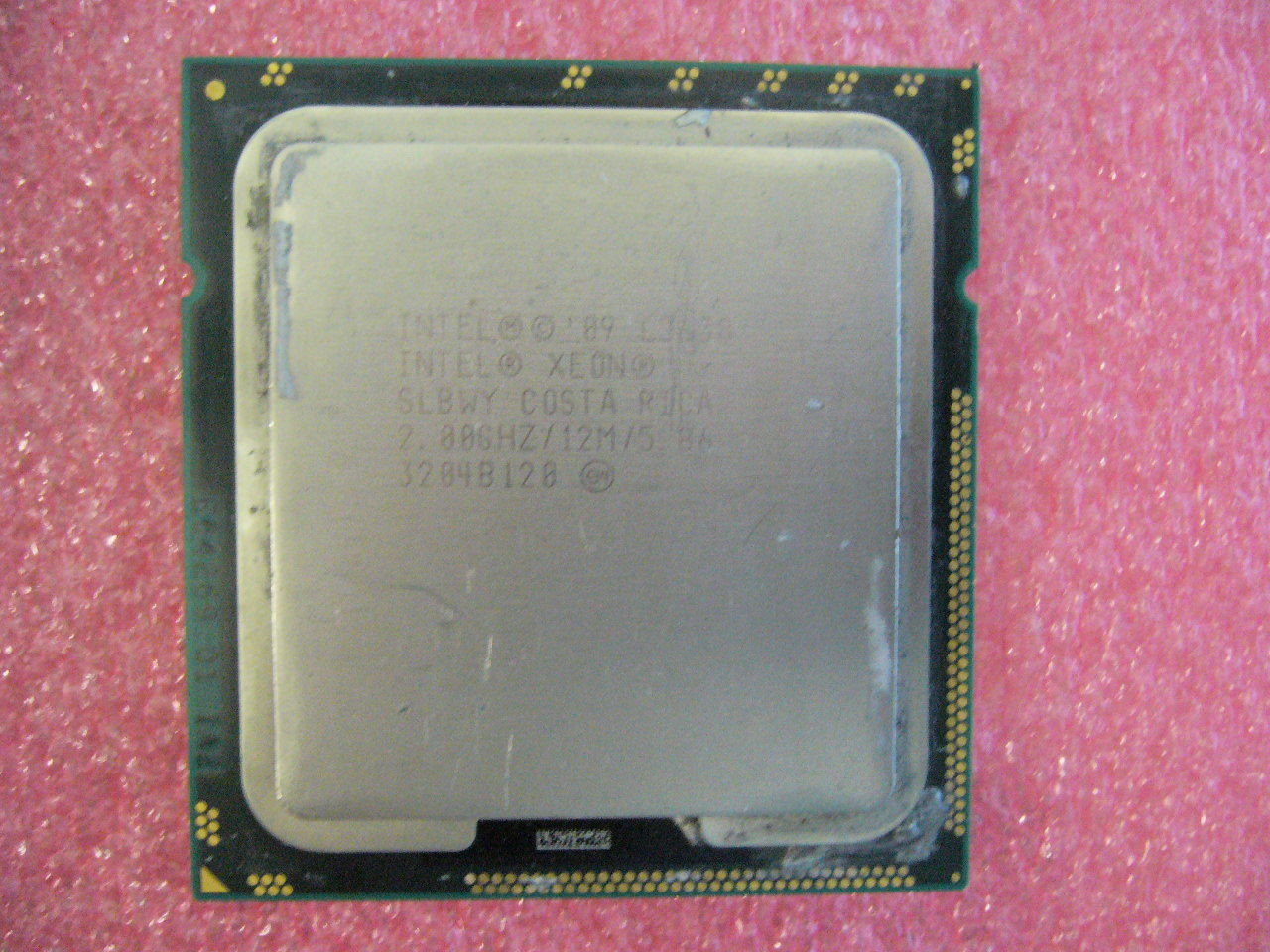 QTY 1x INTEL Six-Cores CPU L5638 2.00GHZ/12MB 5.86GT/s QPI LGA1366 SLBWY 60W - Click Image to Close