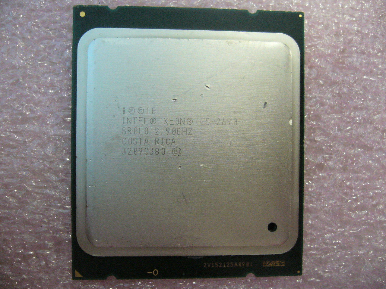 QTY 1x Intel CPU E5-2690 CPU Eight-Cores 2.9Ghz LGA2011 SR0L0