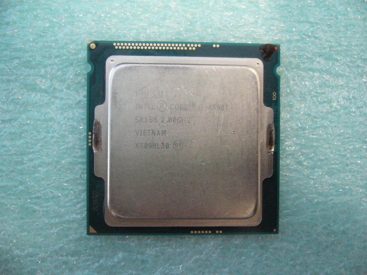 QTY 1x Intel CPU i5-4590T Quad-Cores 2.0Ghz LGA1150 SR1S6 NOT WORKING - Click Image to Close