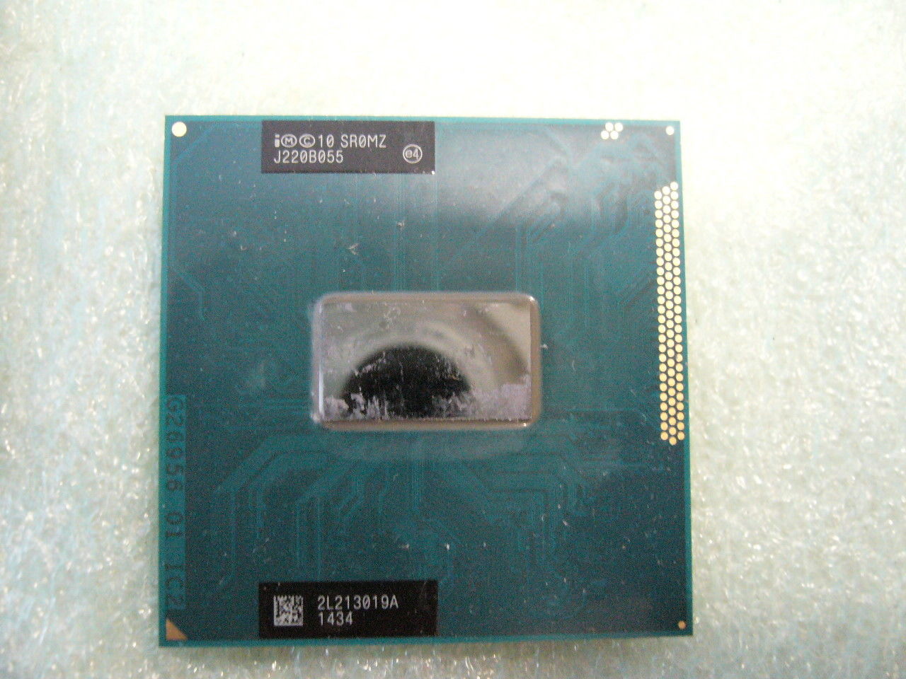 QTY 1x Intel CPU i5-3210M Dual-Core 2.5 Ghz PGA988 SR0MZ Socket G2 NOT WORKING - Click Image to Close