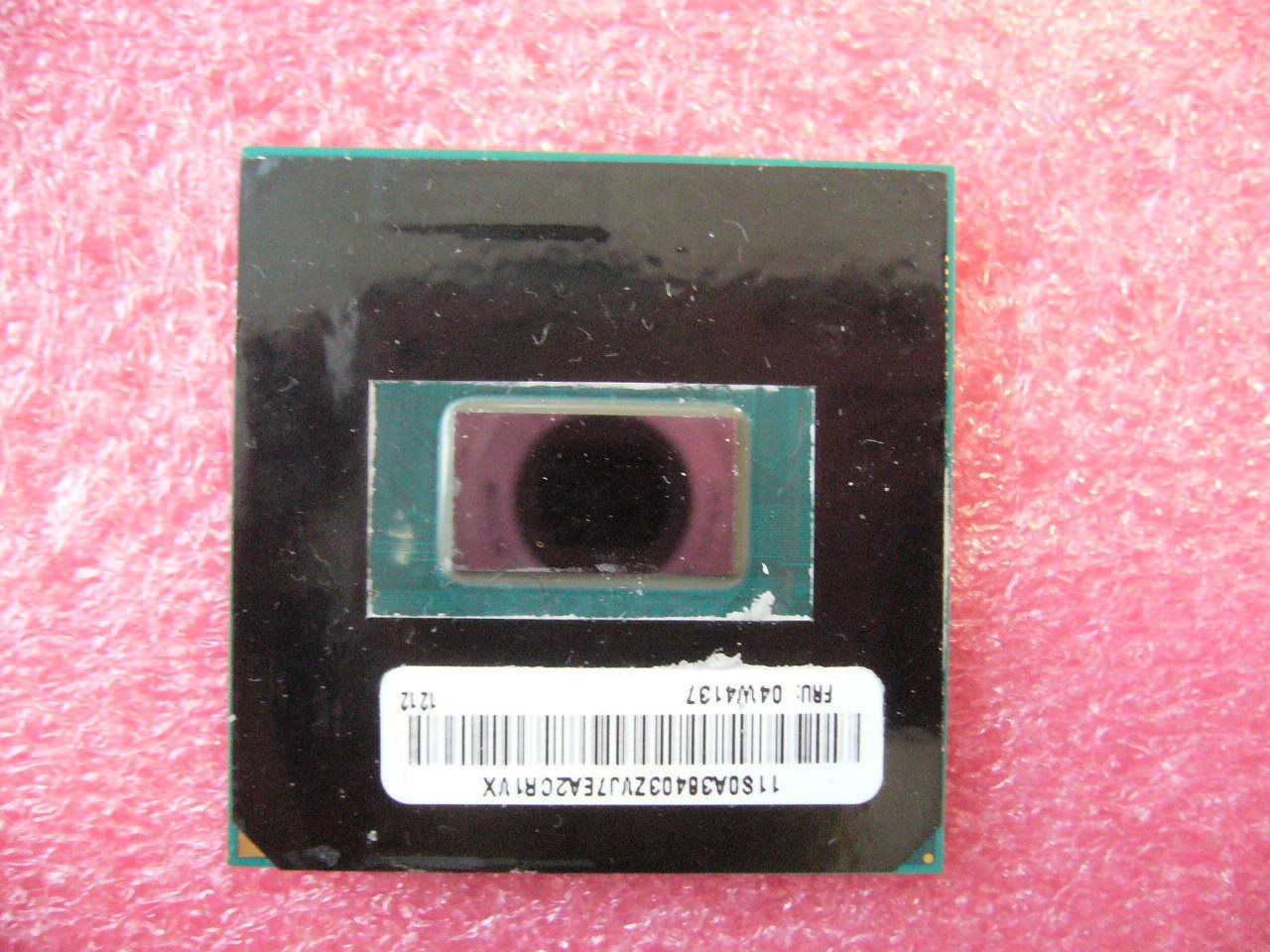 QTY 1x Intel CPU i5-3320M Dual-Core 2.6 Ghz PGA988 SR0MX Socket G2 04W4137
