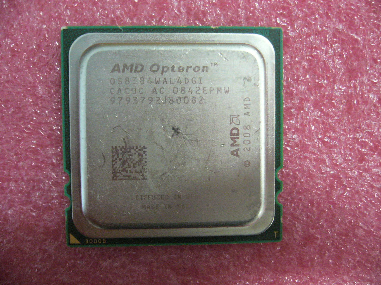 QTY 1x AMD Opteron 8384 2.7 GHz Quad-Core (OS8384WAL4DGI) CPU Socket F 1207