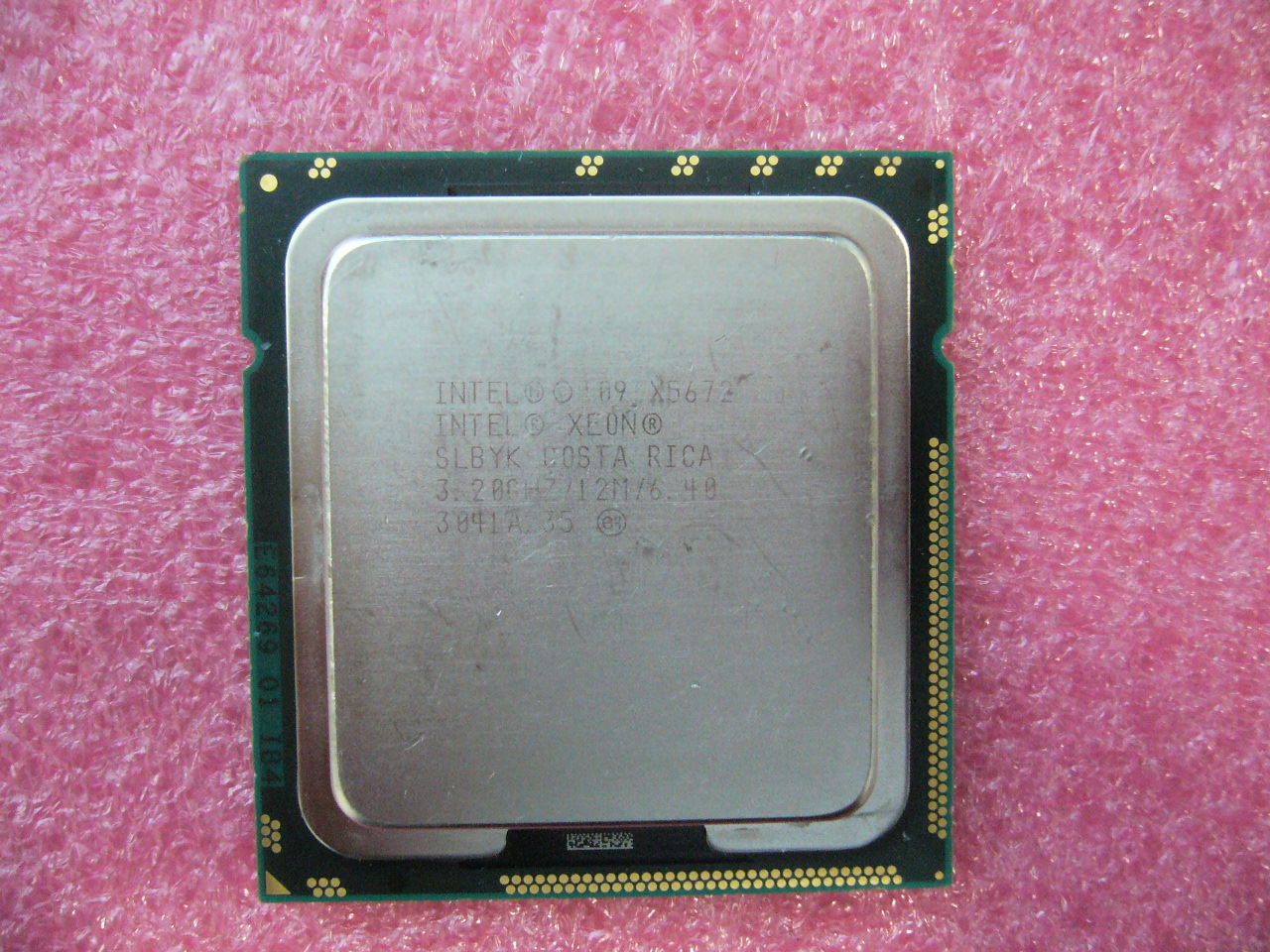 QTY 1x INTEL Quad-Cores Xeon CPU X5672 3.2GHZ/12MB LGA1366 SLBYK - Click Image to Close