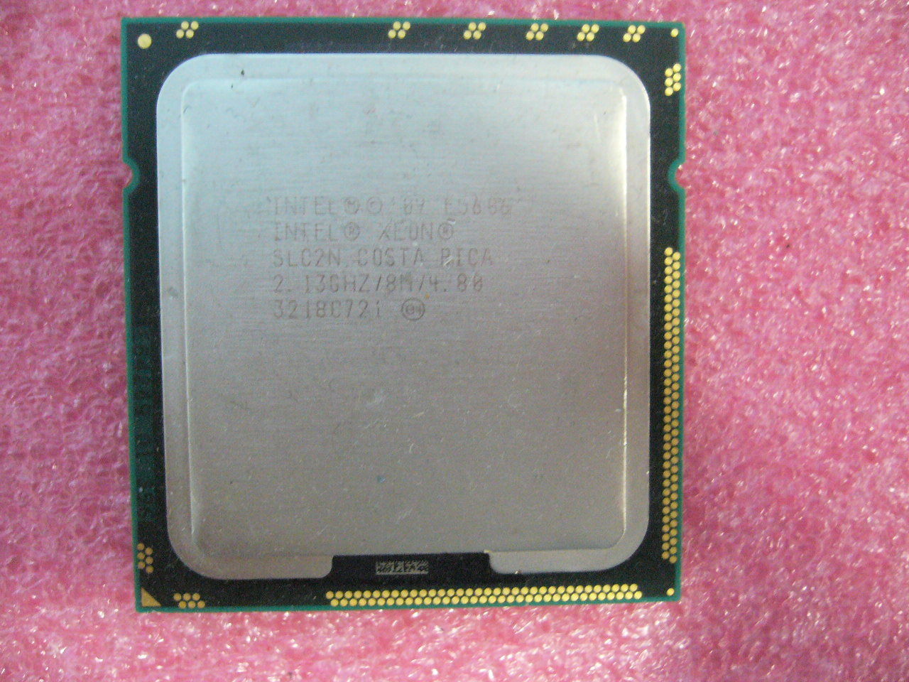 QTY 1x INTEL Quad-Cores CPU E5606 2.13GHZ/8MB 4.8GT/s QPI LGA1366 SLC2N - Click Image to Close