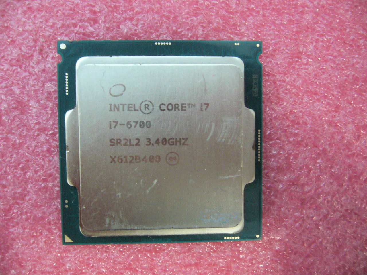 QTY 1x Intel CPU i7-6700 Quad-Cores 3.40Ghz 8MB LGA1151 SR2L2 SR2BT NOT WORKING