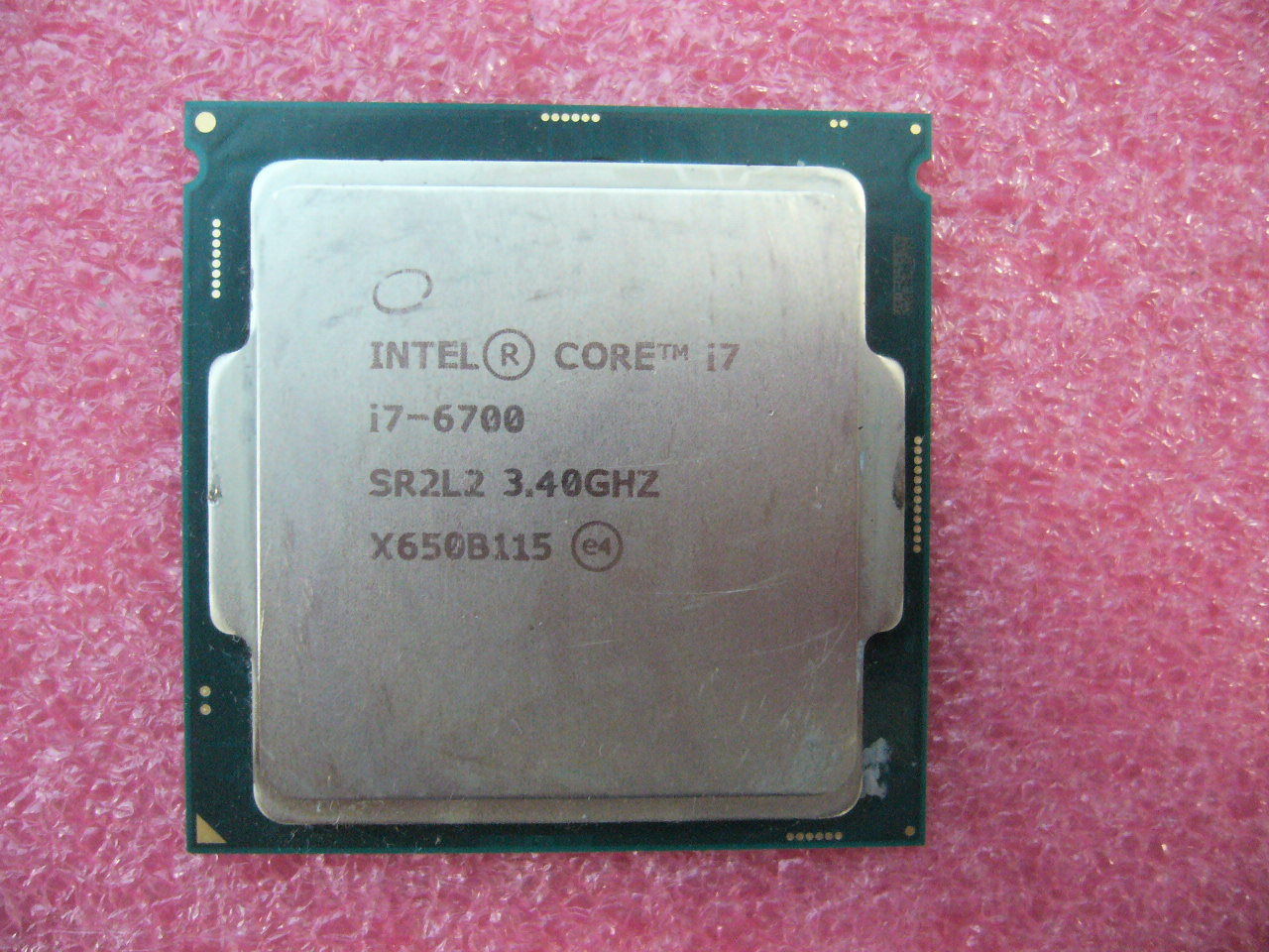 QTY 1x Intel CPU i7-6700 Quad-Cores 3.40Ghz 8MB LGA1151 SR2L2 SR2BT NOT WORKING - Click Image to Close