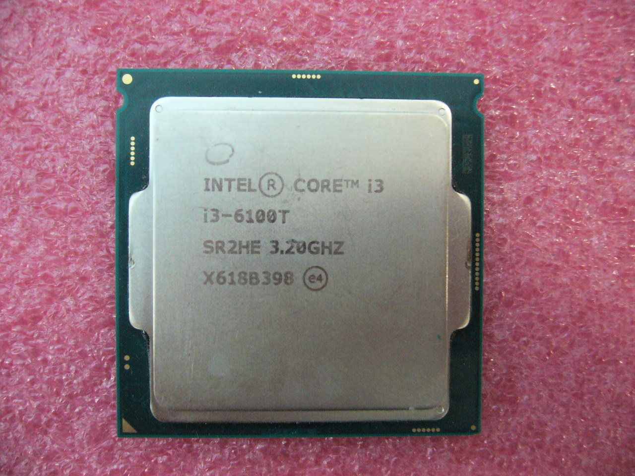 QTY 1x Intel CPU i3-6100T Dual-Cores 3.20Ghz 3MB LGA1151 SR2HE WORKING